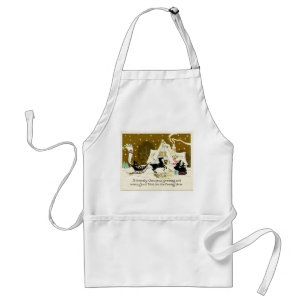 Victorian Country Christmas Apron