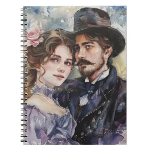 Victorian Couple Notebook