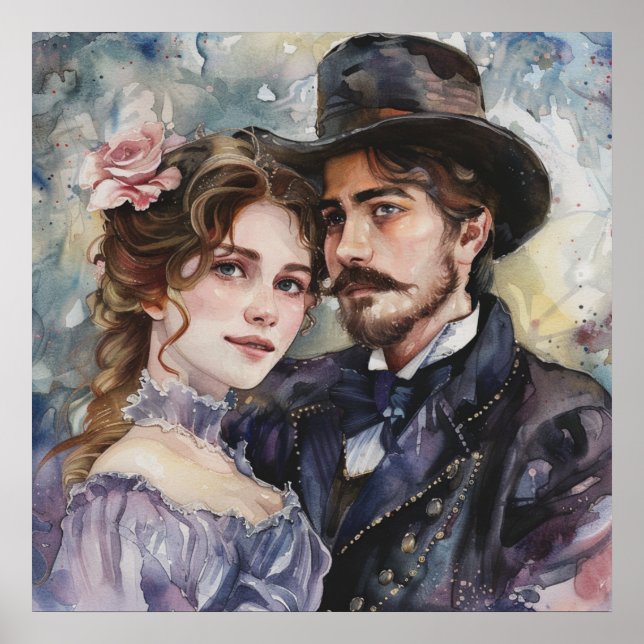 Victorian Couple Poster (Front)
