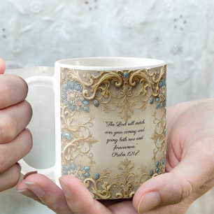 Victorian Customisable Bible Verse Coffee Mug