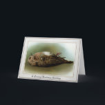 Victorian Dead Bird Christmas Holiday Card<br><div class="desc">Vintage dead bird Christmas card - Dead birds were apparently very popular in Victorian culture.   

Share the gift of a dead bird with you family and friends this holiday season!</div>
