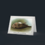 Victorian Dead Bird Christmas Holiday Card<br><div class="desc">Vintage dead bird Christmas card - Dead birds were apparently very popular in Victorian culture.   

Share the gift of a dead bird with you family and friends this holiday season!</div>