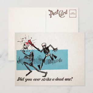 Victorian Dead One Postcard