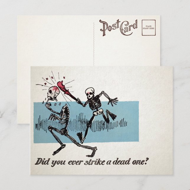 Victorian Dead One Postcard (Front/Back)