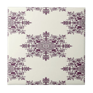 Victorian decorative pattern tile