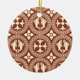 Victorian Design #7 @ Susiejayne Ceramic Tree Decoration