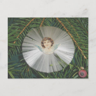 Victorian Die-Cut Angel Ornament Postcard