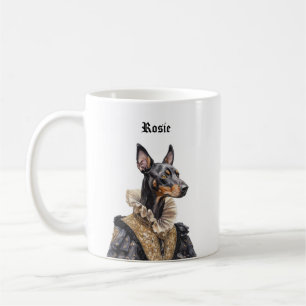 Victorian Doberman Pinscher Mugs