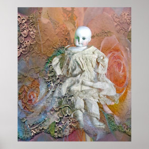 Victorian Doll Print