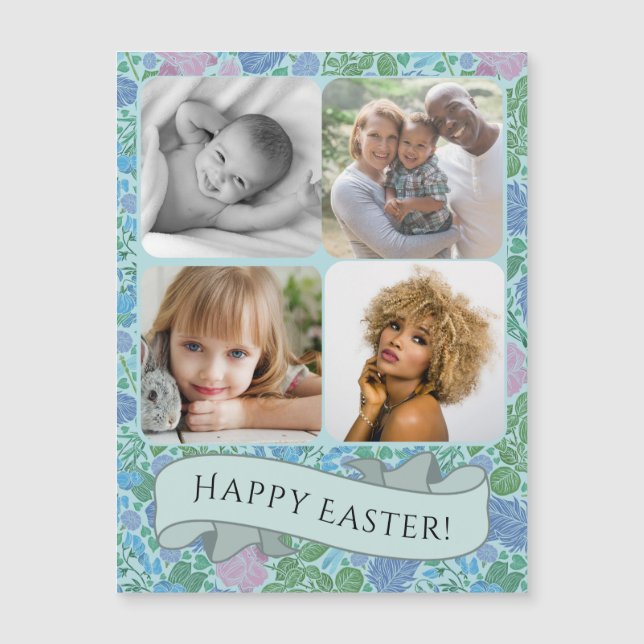 Victorian Dragonflies Garden Muted Photo Easter (Front)