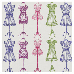 Victorian dress forms vintage sewing fabric