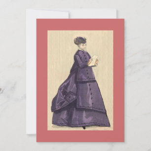 Victorian Dress Invitation