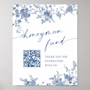 Victorian Dusty Blue French Garden Wedding Sign
