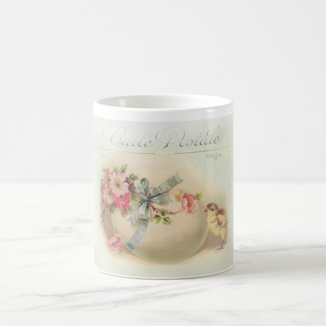 Victorian Easter chic and egg Coffee Mug (Center)