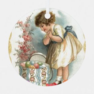 victorian easter eggs christmas tree decoration