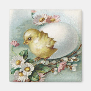 Victorian Easter Ephemera Magnet