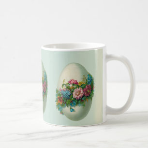 Victorian Easter Flower Egg! Coffee Mug