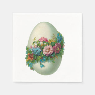 Victorian Easter Flower Egg! Napkin