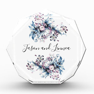 Victorian Elegant Flowers Romantic Beloved Photo Block
