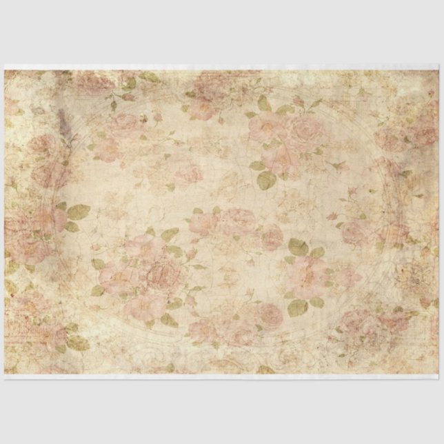Victorian  Emphemera Series Design 15 Tissue Paper (Front)