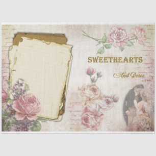 Victorian Emphemera Series Design 8 Tissue Paper