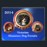 VICTORIAN ENAMELS /MINIATURE DOG PORTRAITS 2017 CALENDAR<br><div class="desc">Elegant and artistic collection from Victorian Enamel miniature paintings in red , blue colours 1. Pincher 2.Bloodhound 3-Tricolor Spaniel,  4-Chocolate Labrador , 5.Newfoundland  6-Skye Terrier,  7-West Highland Terrier, 8-Pincher, 9-Greyhound,  10-Bulldog,  11-Fox Terrier, 12 Bull Terrier</div>