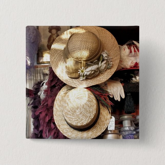 VICTORIAN ENGLAND 15 CM SQUARE BADGE (Front)