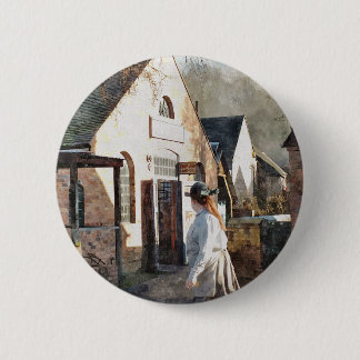VICTORIAN ENGLAND 6 CM ROUND BADGE