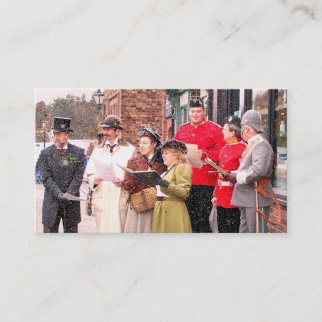 VICTORIAN ENGLAND BUSINESS CARD (Front)