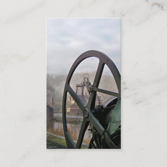 VICTORIAN ENGLAND BUSINESS CARD (Front)