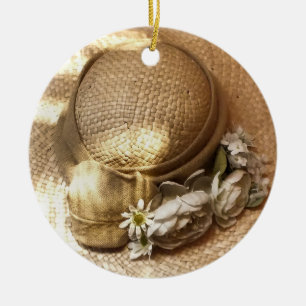 VICTORIAN ENGLAND CERAMIC TREE DECORATION