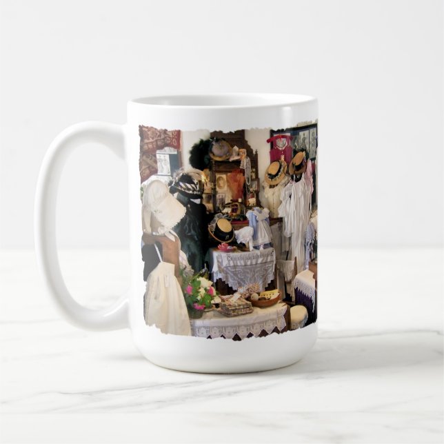 VICTORIAN ENGLAND COFFEE MUG (Left)