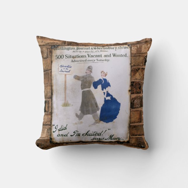 VICTORIAN ENGLAND CUSHION (Front)