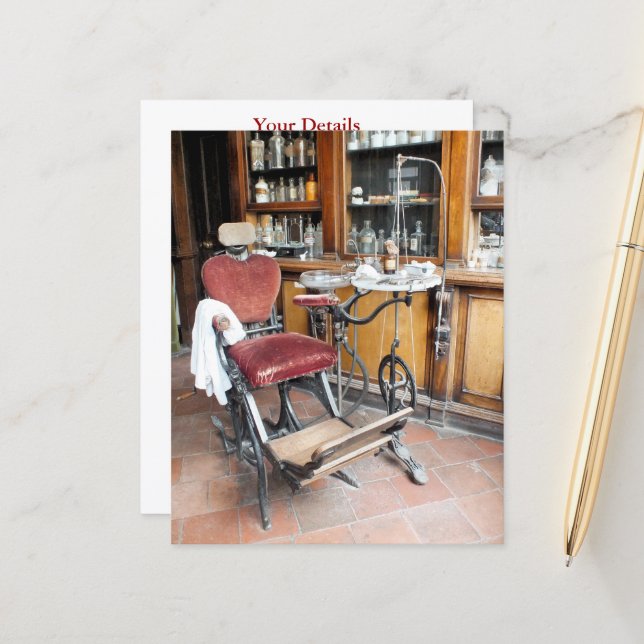 VICTORIAN ENGLAND FLYER (Front/Back In Situ)