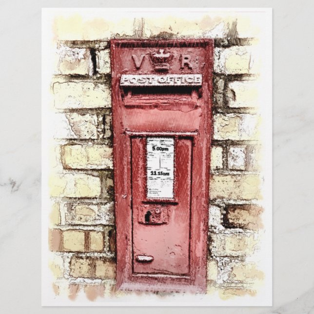 VICTORIAN ENGLAND FLYER (Front)