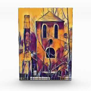 VICTORIAN ENGLAND FUNNY BUILDING PHOTO BLOCK