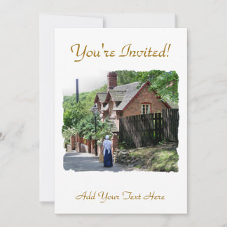 VICTORIAN ENGLAND INVITATION