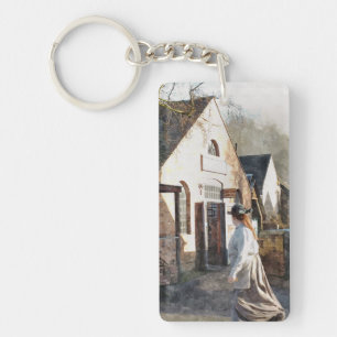 VICTORIAN ENGLAND KEY RING
