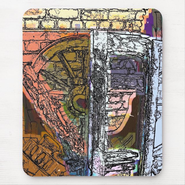 VICTORIAN ENGLAND MOUSE MAT (Front)