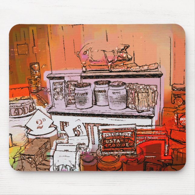 VICTORIAN ENGLAND MOUSE MAT (Front)