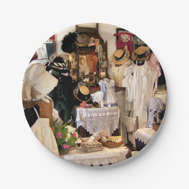 VICTORIAN ENGLAND PAPER PLATE (Front)