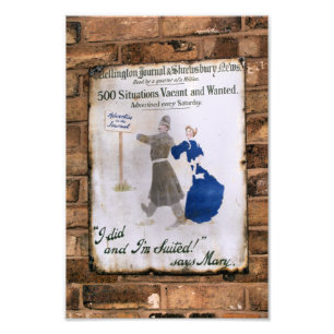 VICTORIAN ENGLAND PHOTO PRINT