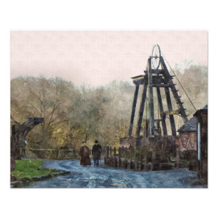 VICTORIAN ENGLAND PHOTO PRINT