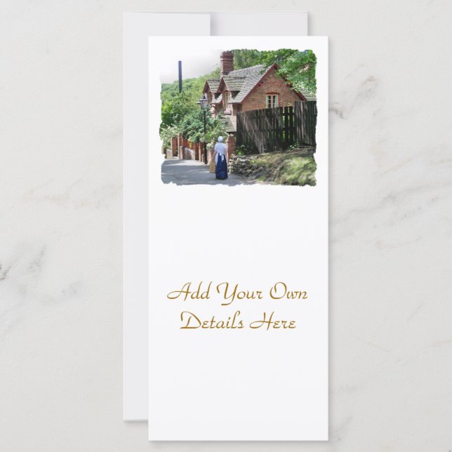 VICTORIAN ENGLAND RACK CARDS (Front)