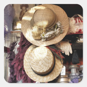 VICTORIAN ENGLAND SQUARE STICKER