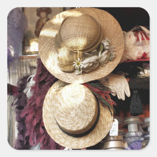 VICTORIAN ENGLAND SQUARE STICKER