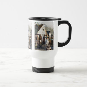 VICTORIAN ENGLAND TRAVEL MUG