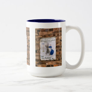 VICTORIAN ENGLAND Two-Tone COFFEE MUG