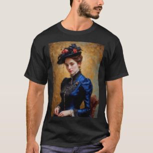 Victorian English Lady Portrait Painting T-Shirt
