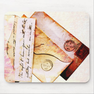 Victorian envelopes mouse mat